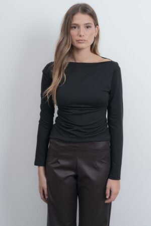 BLUSA CUELLO BOTE