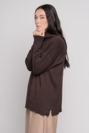 Alternative view of SWEATER OVERSIZE CON CUELLO