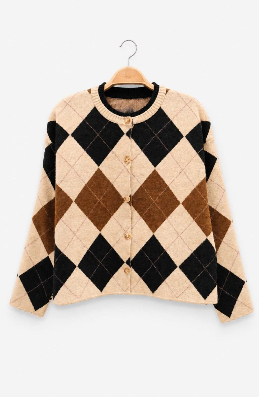 CARDIGAN ROMBOS
