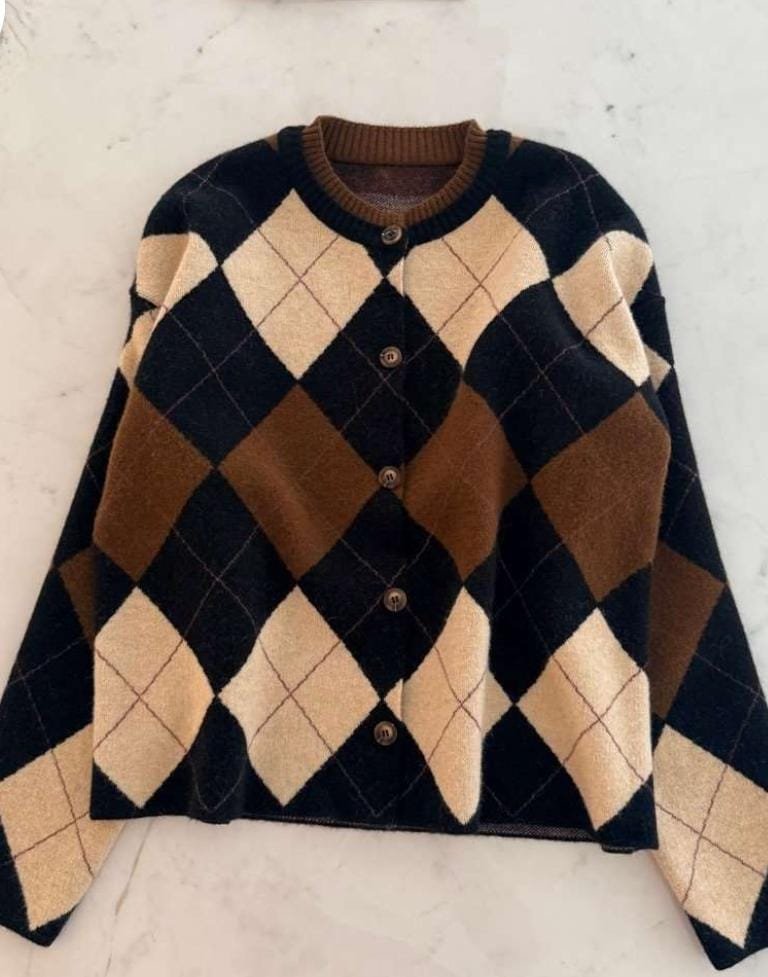 CARDIGAN ROMBOS - Imagen 5