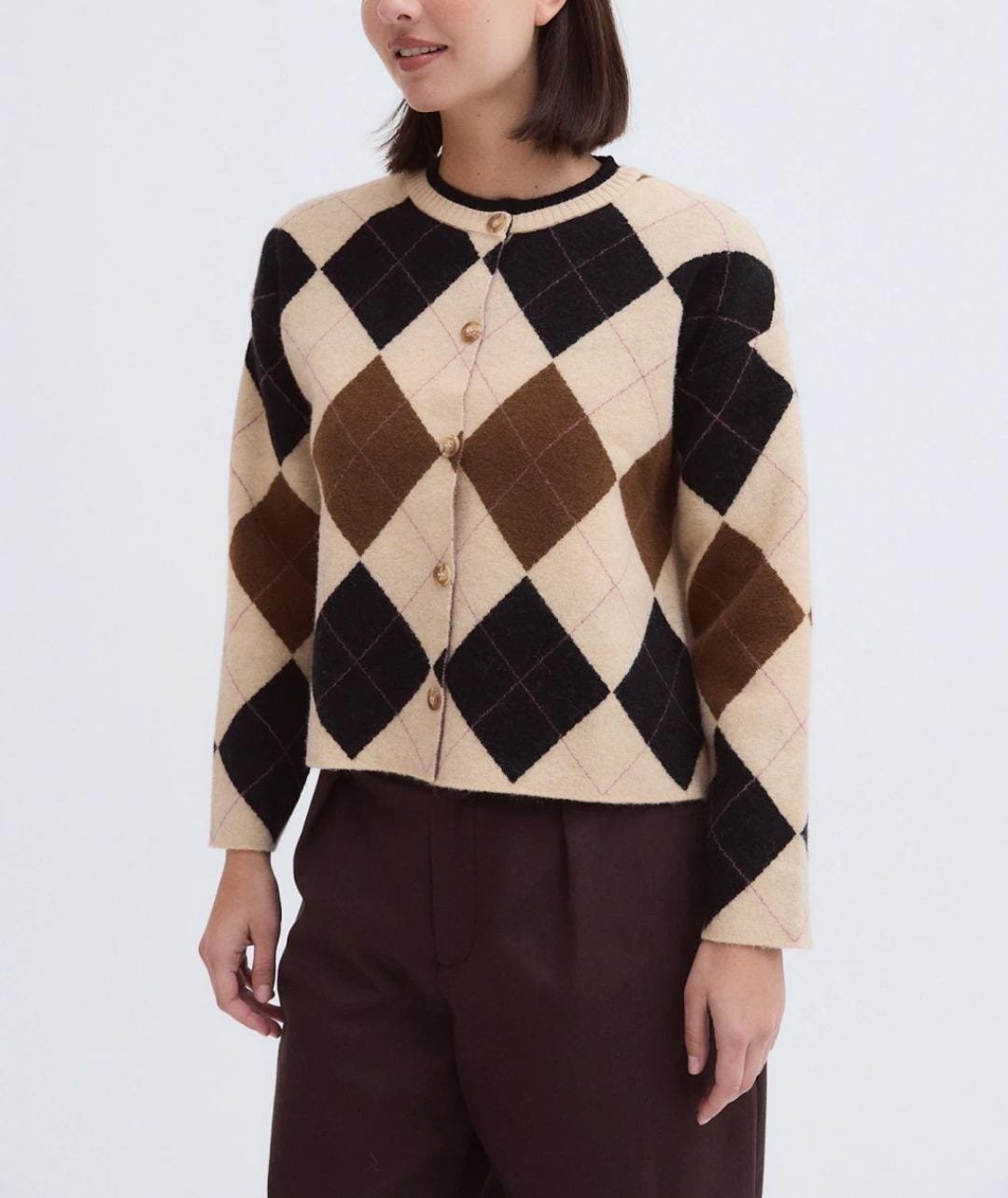 CARDIGAN ROMBOS - Imagen 4